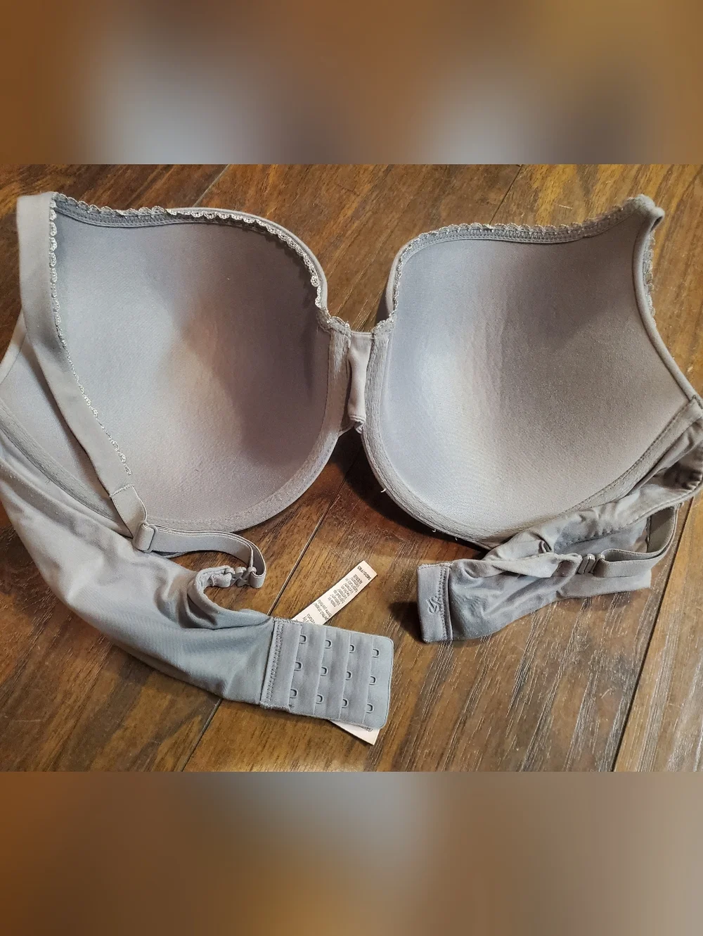Body By Victoria Perfect Shaped Padded Bra - Grey